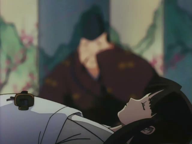 Otaku Gallery  / Anime e Manga / Inu-Yasha / Screen Shots / Episodi / 022 - Il sorriso malvagio, Kikyo tra la vita e la morte / 018.jpg